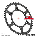 JT Steel Self Cleaning 51 Tooth Rear Motorcycle Sprocket JTR808.51SC