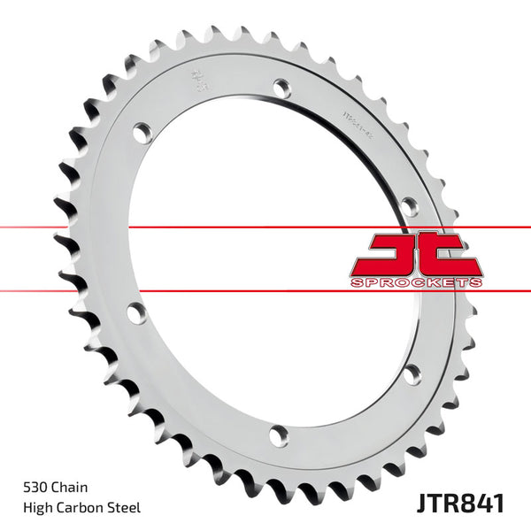 JT Sprocket Rear OE Steel T42 #530 841 42 Tooth