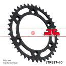 JT Steel 40 Tooth Rear Motorcycle Sprocket JTR897.40