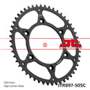 JT Steel Self Cleaning 50 Tooth Rear Motorcycle Sprocket JTR897.50SC