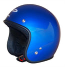 FFM Jetpro 2 LOW RIDER CANDY Blue Open Face Helmet Size 2XL 63cm 64cm