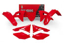 Rtech Plastics Kit 6 piece includes airbox covers Honda CRF450RX 17-18 Red