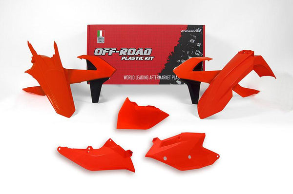 Rtech Plastics Kit Rtech KTM 125XCW 150XCW 250EXC 300EXC 350EX 250EXCF 350EXCF