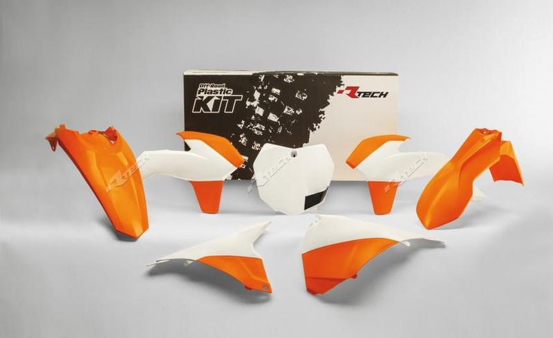 Rtech Plastics Kit Rtech  ( Includes Front Fender , Number Plate , Radiator
