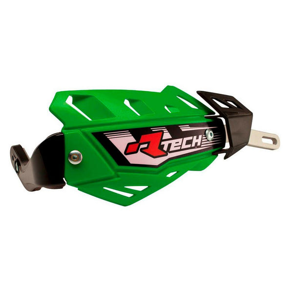 Rtech Handguards Flx Alu Kawasaki Green
