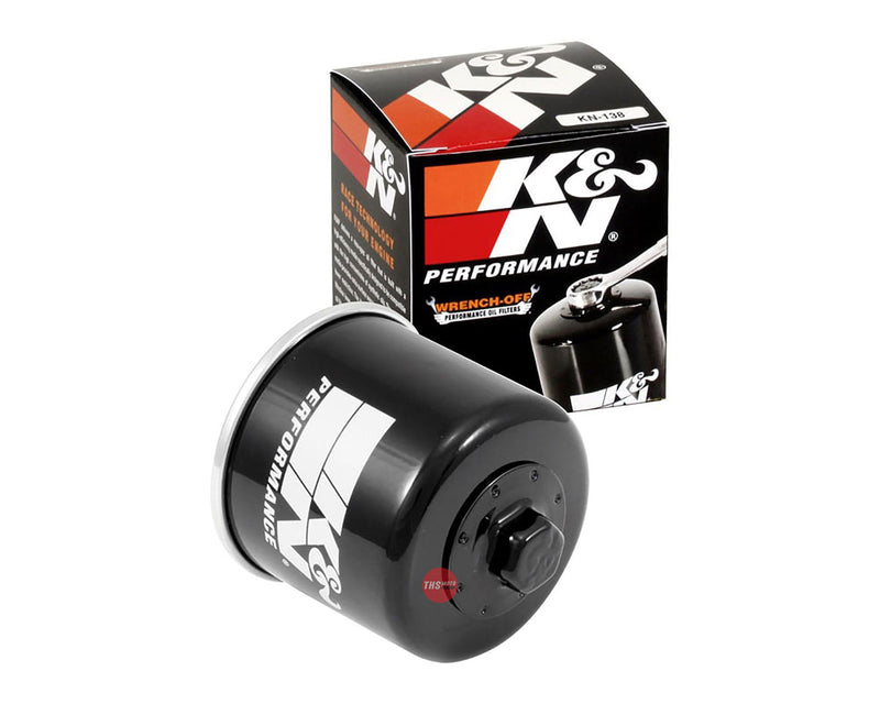 K&N Oil Filter (HF138 Blk)