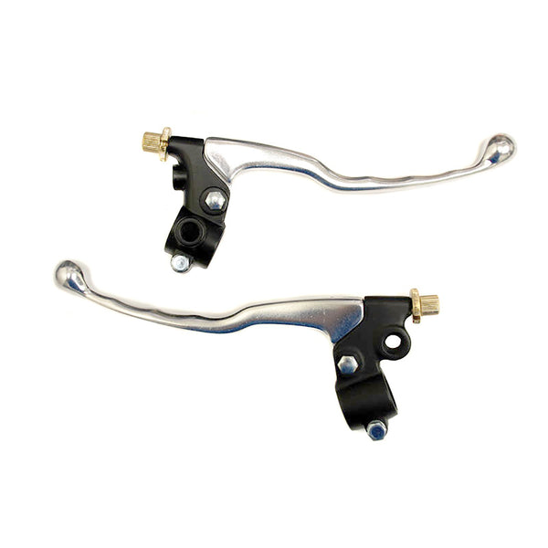 Whites Lever Assy Pair Ysk W/mirror Hole Black