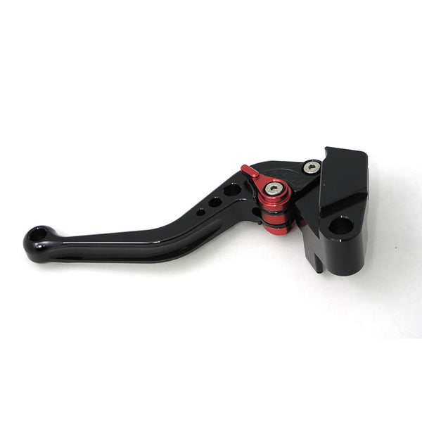 Whites Lever Blade Clutch Adj. Road Kawasaki Black - Short Blade