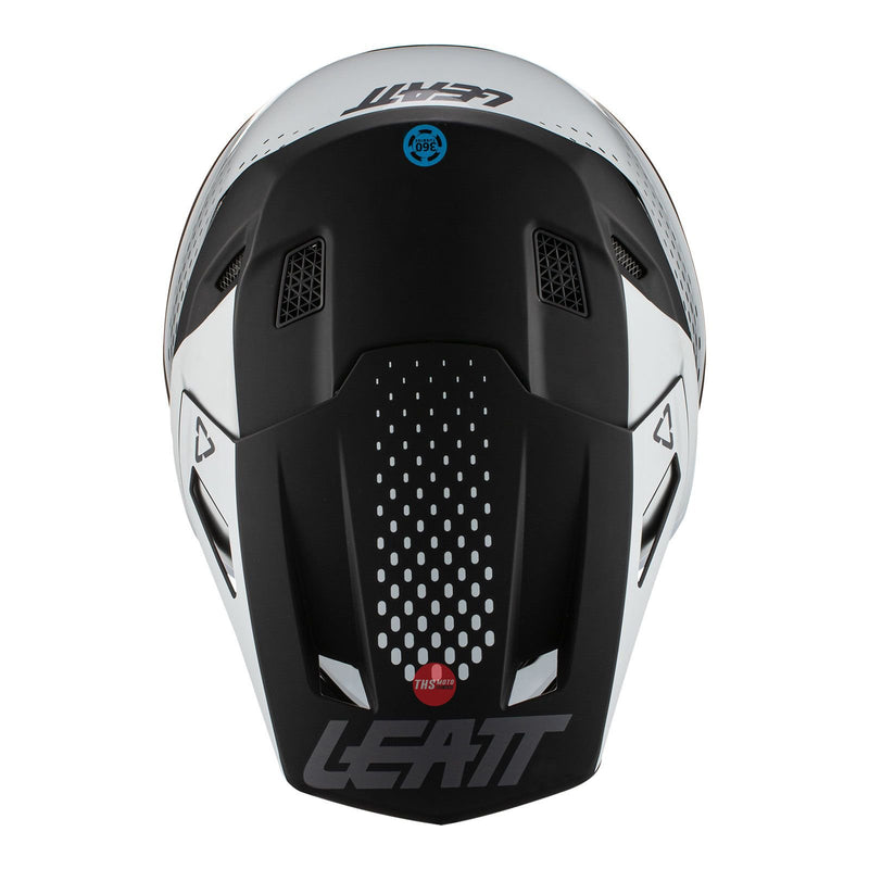 Leatt 2022 Helmet Kit Moto 8.5 V22 Black White Large 59-60cm