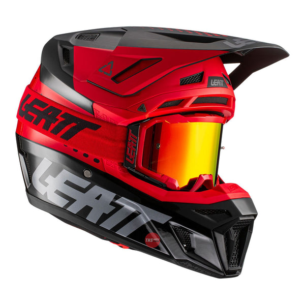 Leatt 2022 Helmet Kit Moto 8.5 V22 Red Black Small 55-56cm