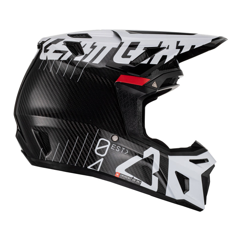 Leatt 9.5 Helmet & Goggle Kit - Carbon / White Size XS 54cm