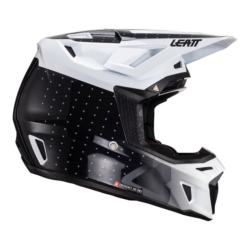 Leatt 2024 8.5 Helmet & Goggle Kit - Black / White Size XS 54cm