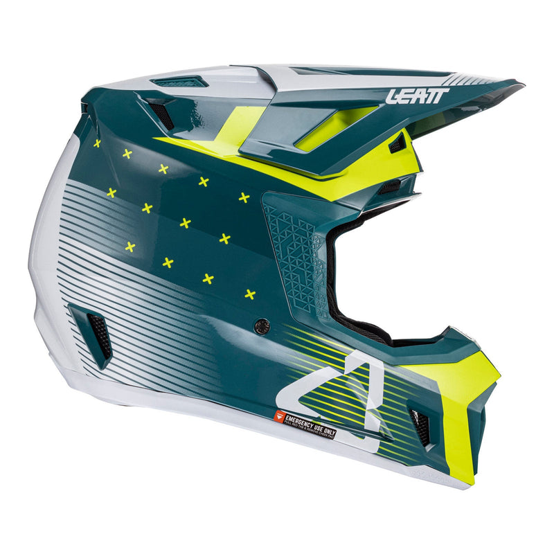 Leatt 2024 7.5 Helmet & Goggle Kit - Acid Fuel Size 2XL 64cm