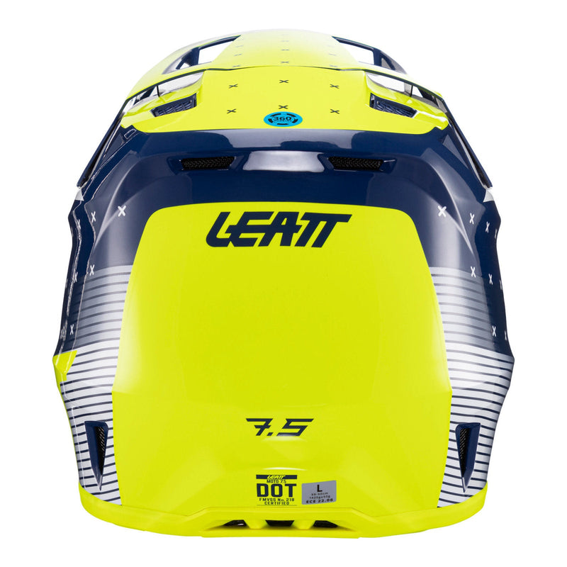 Leatt 2024 7.5 Helmet & Goggle Kit - Blue Size XS 54cm