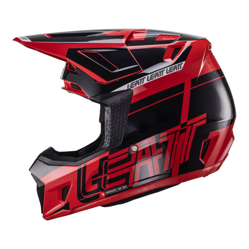 Leatt 2024 7.5 - Red Helmet & Goggle Kit Size Large 60cm