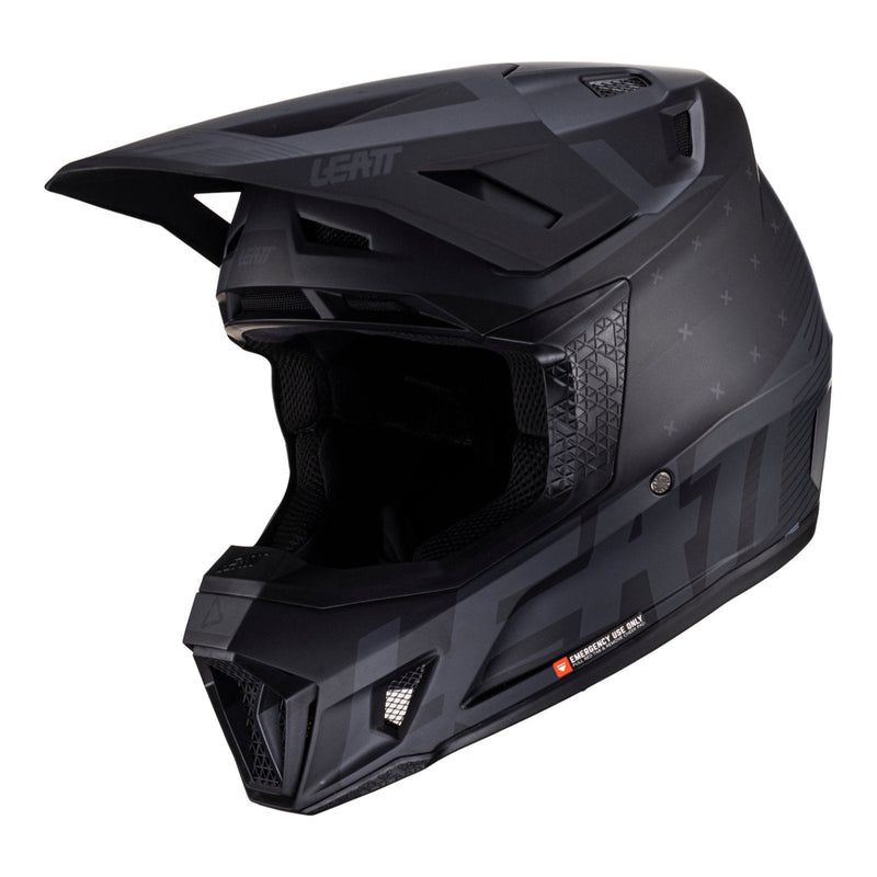 Leatt 2024 7.5 - Stealth Helmet & Goggle Kit Size XS 54cm