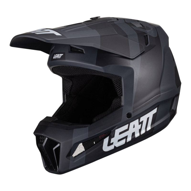 Leatt 2024 3.5 Helmet & Goggle Kit - Black Size Medium 58cm