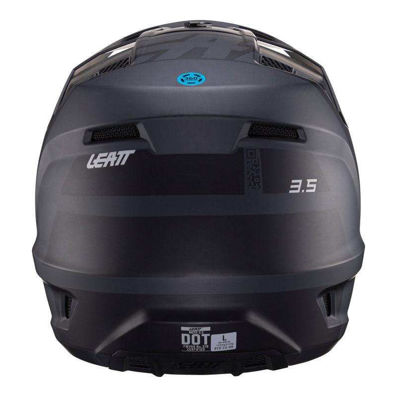 Leatt 2024 3.5 Helmet & Goggle Kit - Black Size Large 60cm