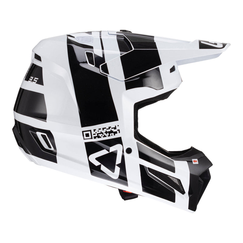 Leatt 2024 3.5 Helmet & Goggle Kit - Black / White Size Large 60cm