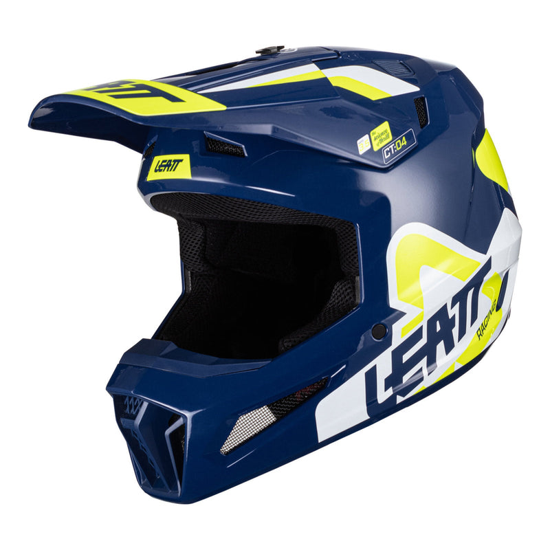 Leatt 2024 3.5 Helmet & Goggle Kit - Blue Size XS 54cm