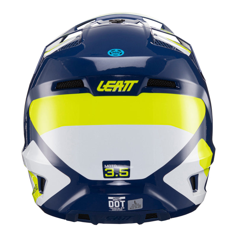 Leatt 2024 3.5 Helmet & Goggle Kit - Blue Size Small 56cm