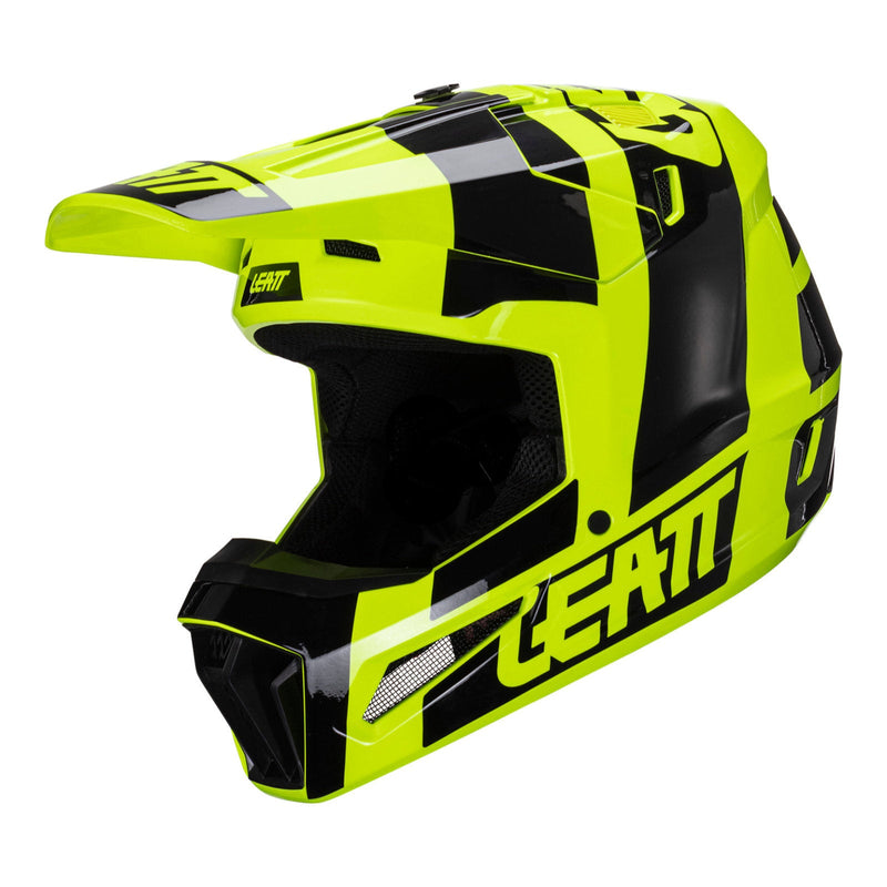 Leatt 2024 3.5 Helmet & Goggle Kit - Citrus Size Medium 58cm