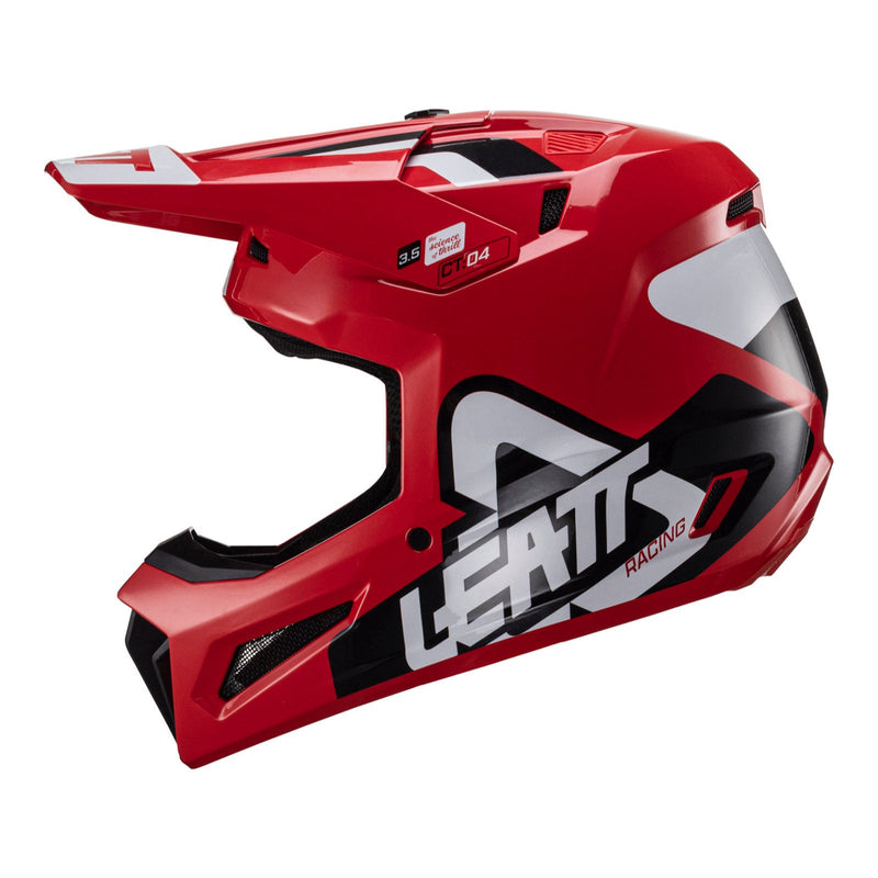 Leatt 2024 3.5 Helmet & Goggle Kit - Red Size XL 62cm