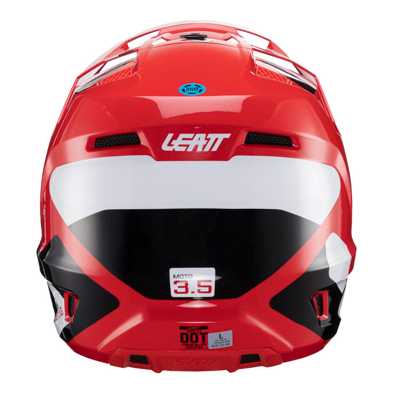 Leatt 2024 3.5 Helmet & Goggle Kit - Red Size Medium 58cm