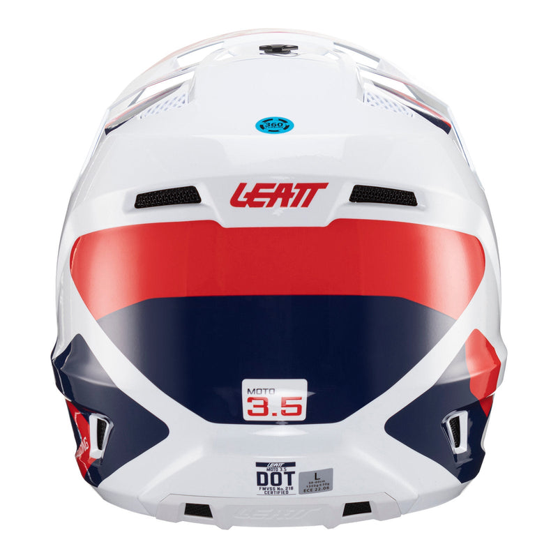 Leatt 2024 3.5 Helmet & Goggle Kit - Royal Size Small 56cm
