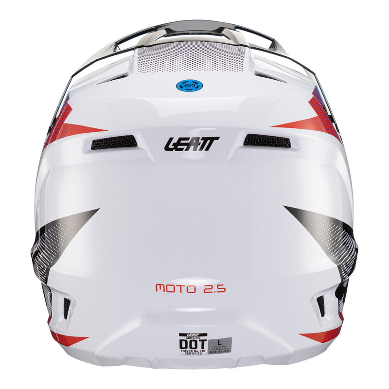 Leatt 2024 2.5 - Black / White Off Road Helmet Size 2XL 64cm