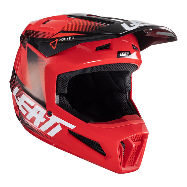 Leatt 2024 2.5 Moto Helmet - Red Size 2XL 64cm