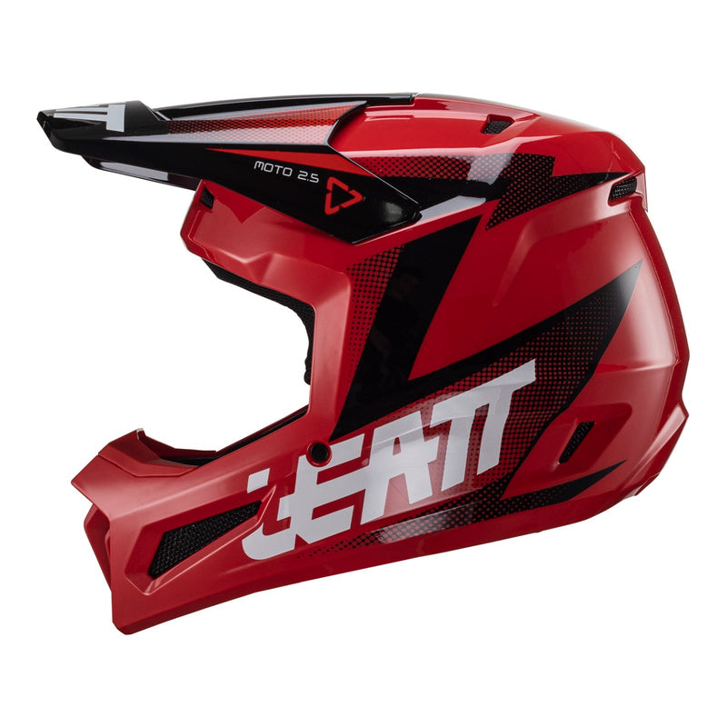 Leatt 2024 2.5 Moto Helmet - Red Size Small 56cm