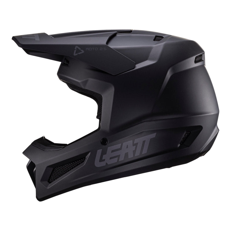 Leatt 2024 2.5 Moto Helmet - Stealth Size Small 56cm