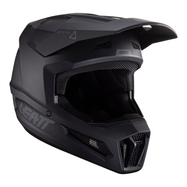 Leatt 2024 2.5 Moto Helmet - Stealth Size Small 56cm