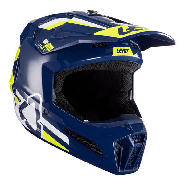 Leatt 2024 3.5 Junior Helmet - Blue Size YM 50cm