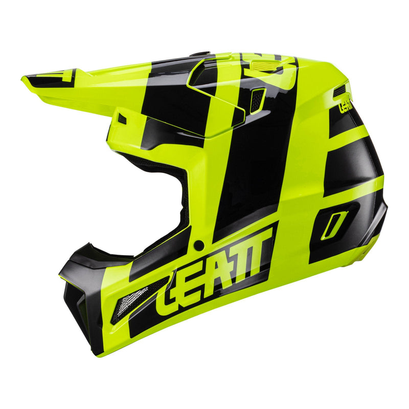 Leatt 2024 3.5 Junior Helmet - Citrus Size Youth Large 53 - 54cm