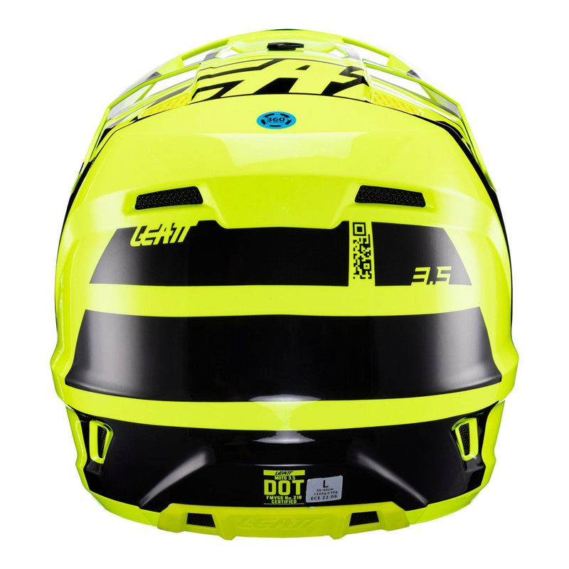 Leatt 2024 3.5 Junior Helmet - Citrus Size YM 50cm