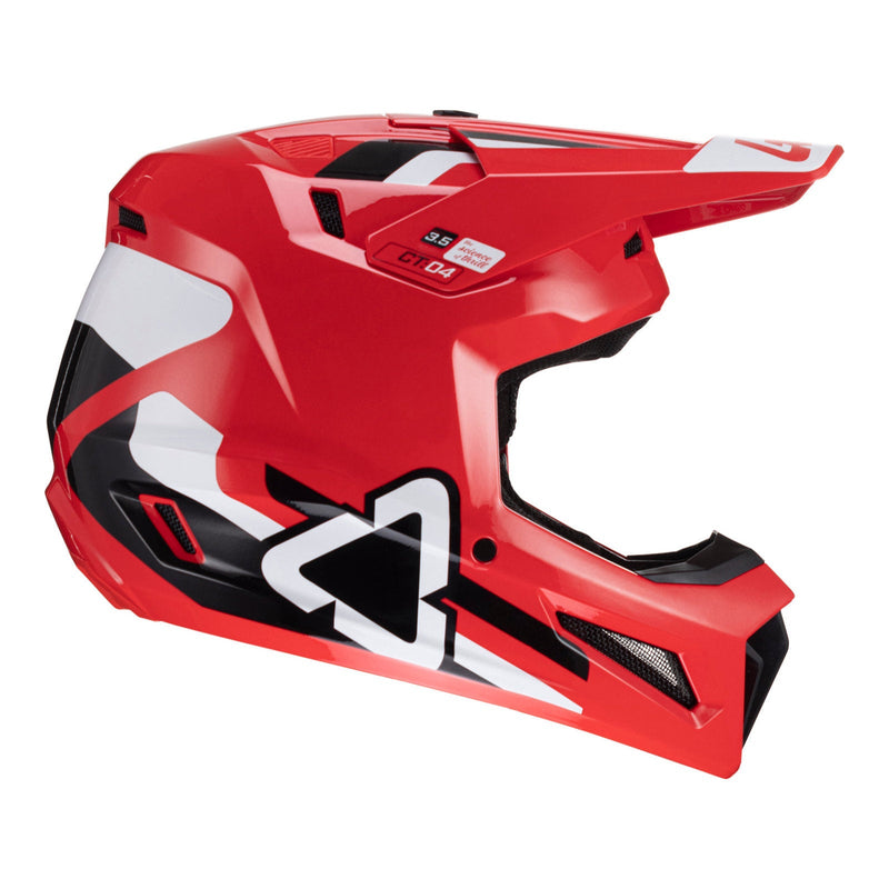 Leatt 2024 3.5 Junior Helmet - Red Size YM 50cm