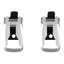 LEATT BOOT BUCKLE GPX 5.5 FLEXLOCK WHT  (PAIR)