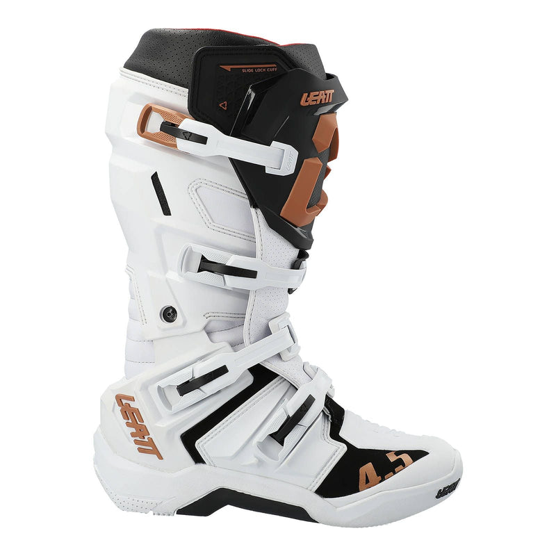 Leatt 4.5 Enduro Boot - White / Black / Bronze Boot Size EU 42
