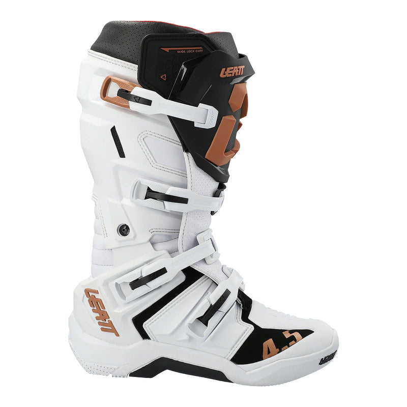 Leatt 4.5 Enduro - White / Black / Bronze Off Road Boots Size US11 / EU 45.5