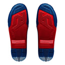 LEATT BOOT OUTER SOLE 4.5/5.5 US8/9 PAIR BLU/RED