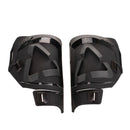 LEATT BOOT SHIN PLATE KIT 5.5 BLK PAIR US7-9