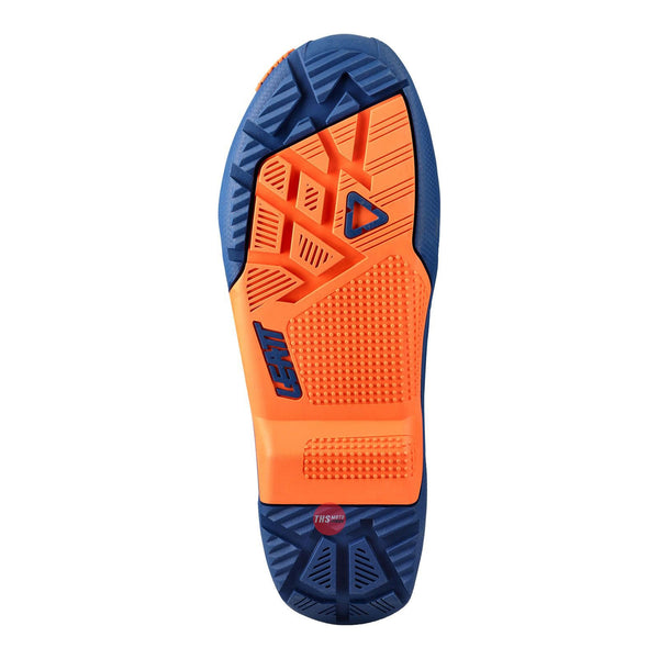 Leatt 2022 Boot Sole 4.5 5.5 Enduro US8 9 Pair Blue Orange