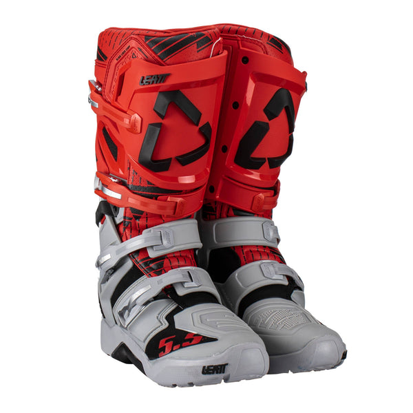 Leatt 5.5 Flexlock Enduro - Red / Grey Size 42THS Moto NZ