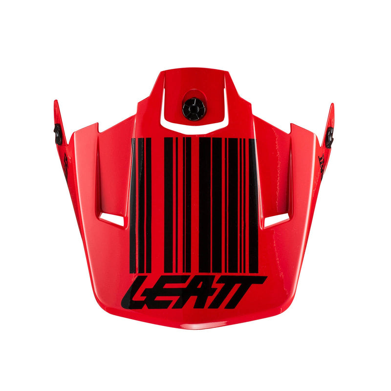 Leatt Helmet Peak '20 Gpx 3.5 MD-2XL V20.1 Red Black