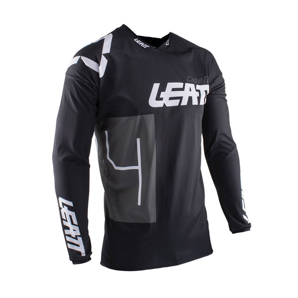 Leatt 2020 Gpx 4.5 Lite Jersey - Black / White Large