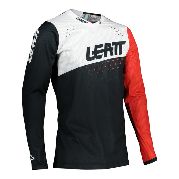 Leatt 2021 Gpx 4.5 Lite Jersey Black White XL
