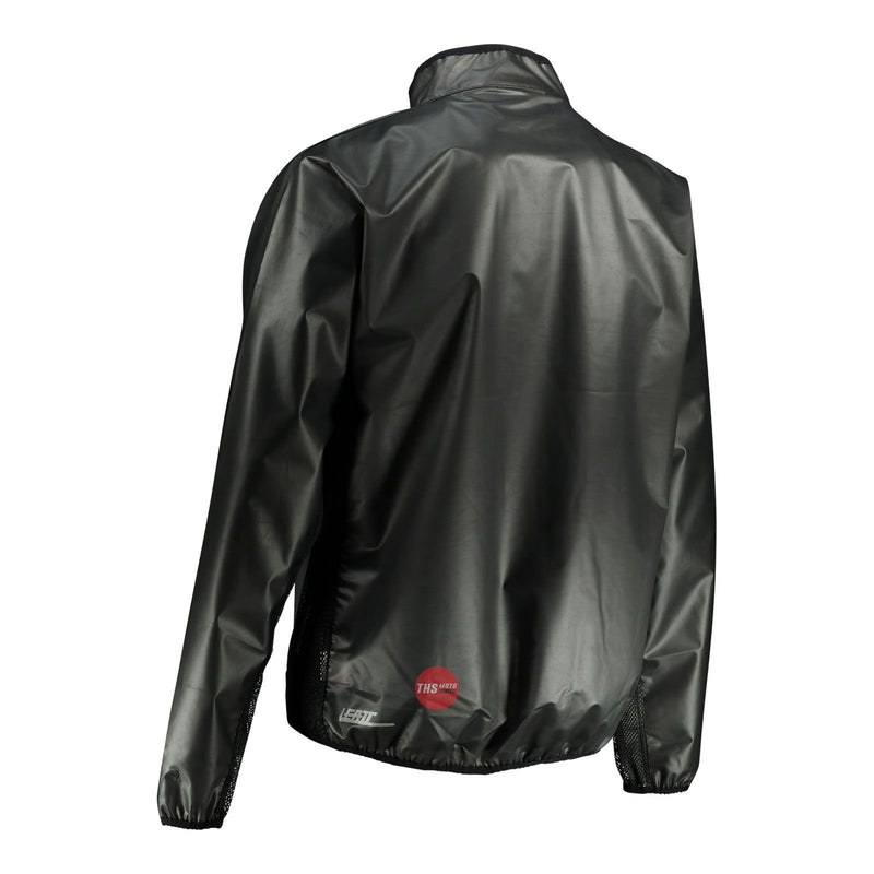 Leatt 2022 Mx Enduro Rain Jacket Smoke Grey Large