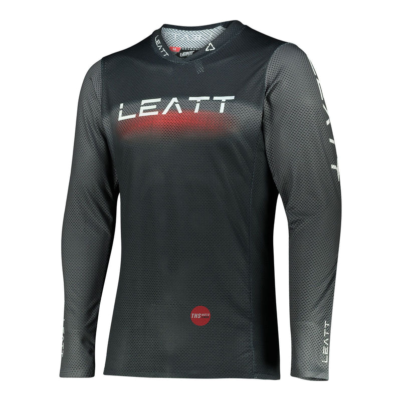 Leatt 2022 Moto 5.5 Ultraweld Jersey Black 2XL
